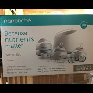 Nanobebe Starter Set (Designed for Breast milk)